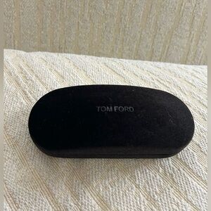 Tom Ford Velour brown Sunglasses Case